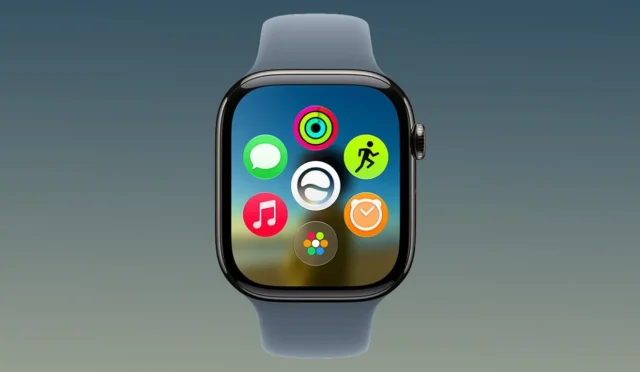 Apple Watch ekranında yeni watchOS arayüzü