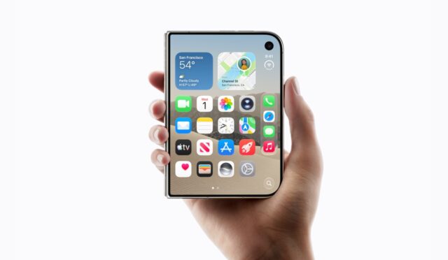 Apple'ın katlanabilir akıllı telefonu iPhone Duo'nun tasarım detayları
