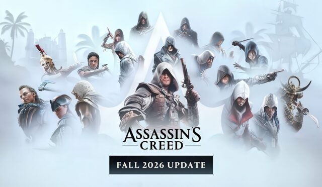 Assassin's Creed serisi için paylaşılan resmi tanıtım görseli
