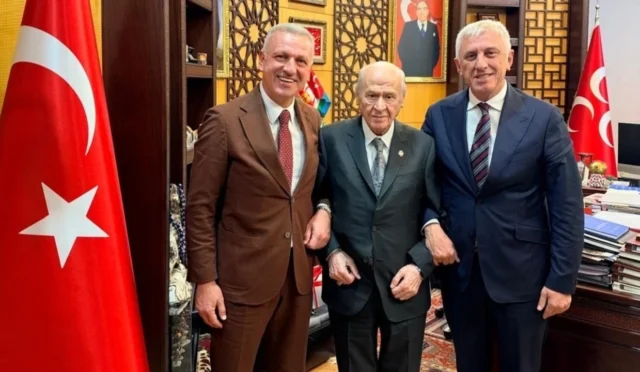 Oktay Saral, MHP Genel Başkanı Devlet Bahçeli’yi Ziyaret Etti