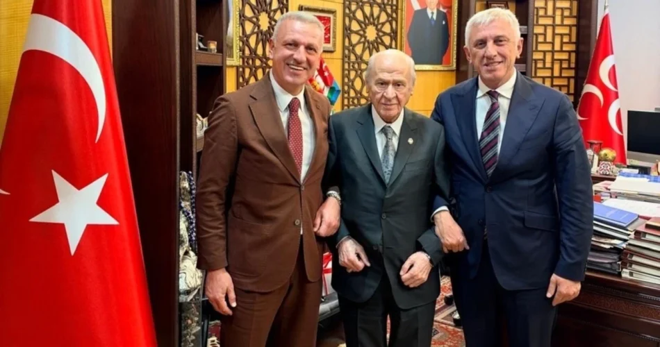 Oktay Saral, MHP Genel Başkanı Devlet Bahçeli’yi Ziyaret Etti