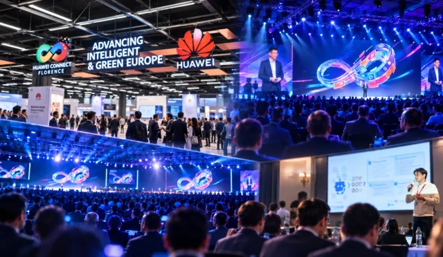 Huawei Connect Europe 2026 etkinliğinden genel bir kare
