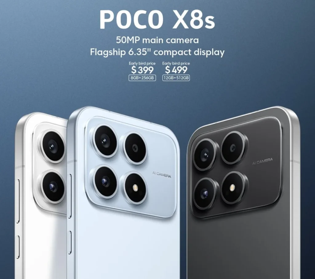 Kompakt Telefon Sevenlere Müjde: POCO X8s Tanıtıldı!