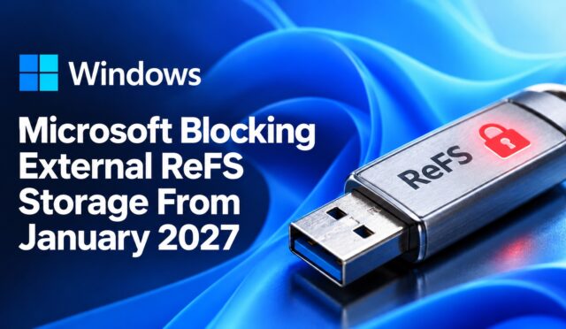Microsoft işletim sistemi arayüzü ve depolama yönetimi