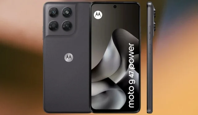 Motorola Moto G47 Power modelinin tanıtım görseli