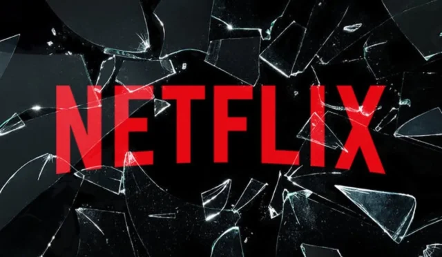 Netflix logosu ve platform arayüzü