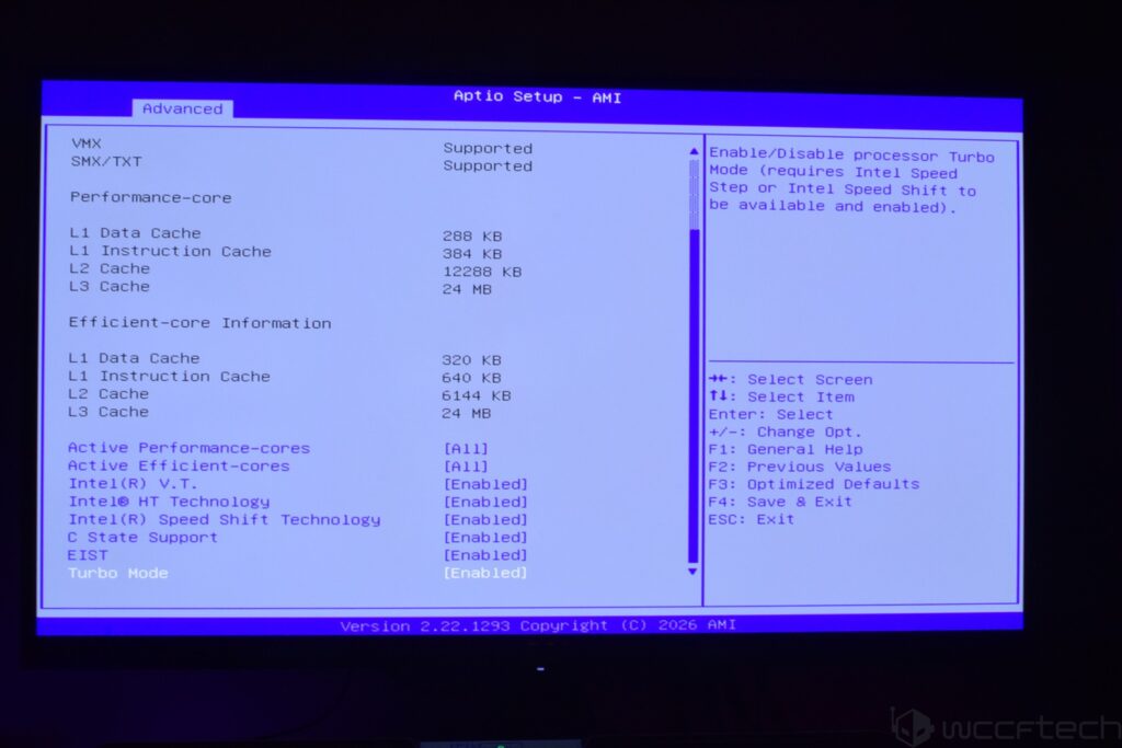 Sistem soğutma fanı hız kontrolü ayar ekranı