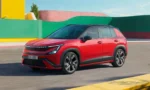 Škoda Epiq Sportline modelinin fuar alanındaki tanıtım sergisi